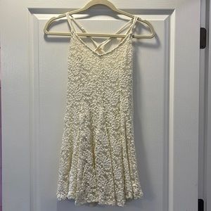 American Eagle Laced flower print dress